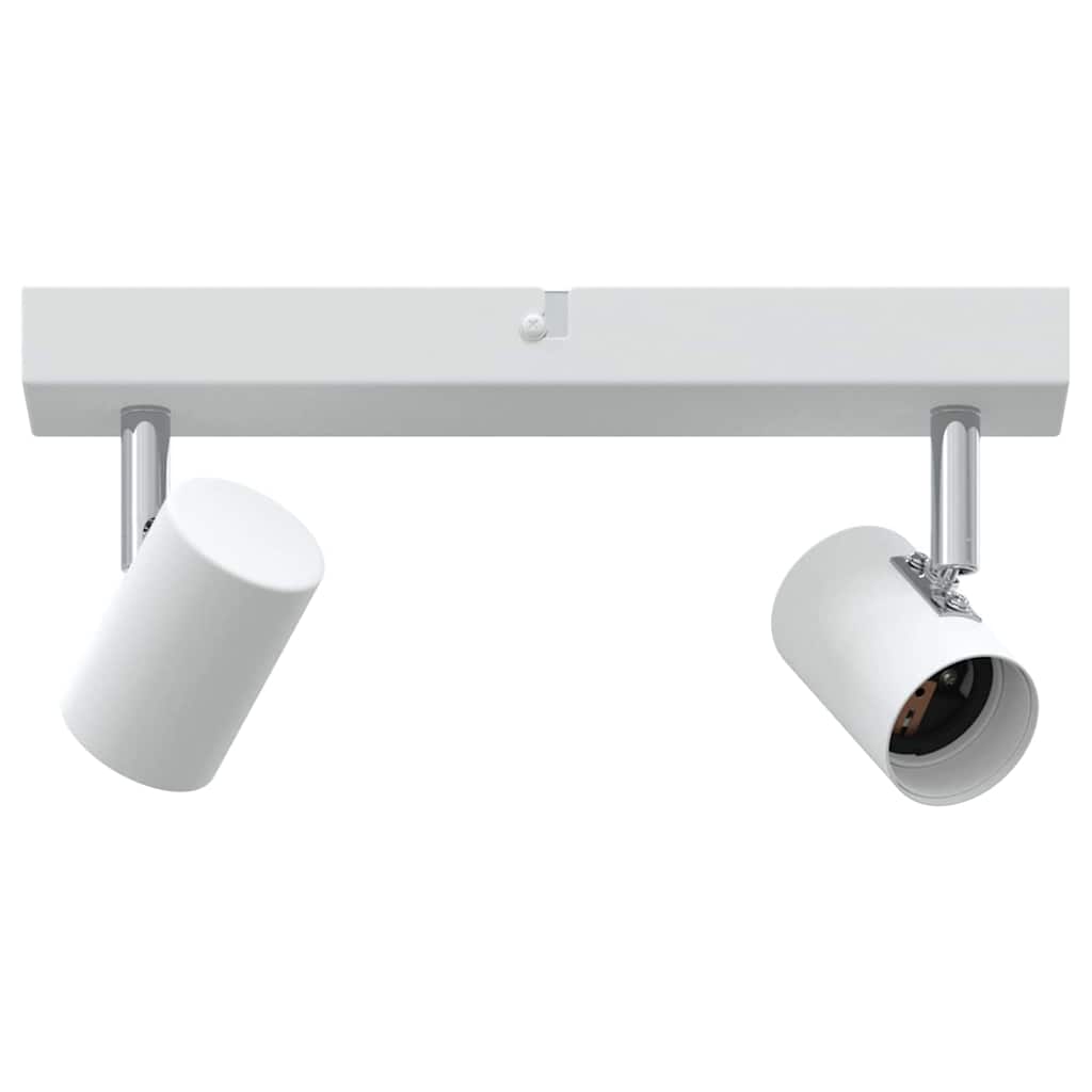 Loftsspot med spotlights Hvid 26 x 6,5 x 11,5 cm Metal