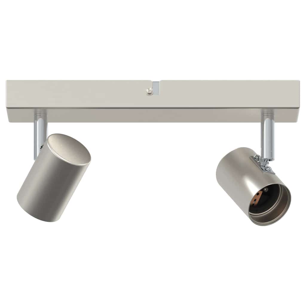 Loftsspot med spotlights Nikkel 26 x 6,5 x 11,5 cm Metal