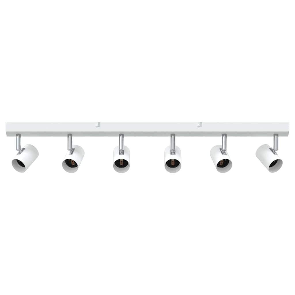 Loftsspot med spotlights Hvid 73 x 6,5 x 11,5 cm Metal