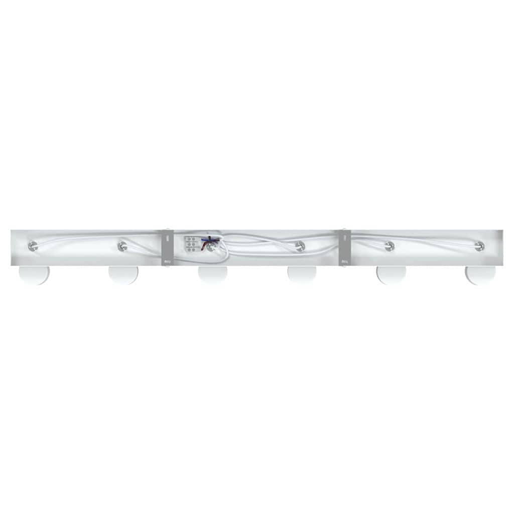 Loftsspot med spotlights Hvid 73 x 6,5 x 11,5 cm Metal