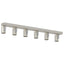 Loftsspot med spotlights Nikkel 73 x 6,5 x 11,5 cm Metal