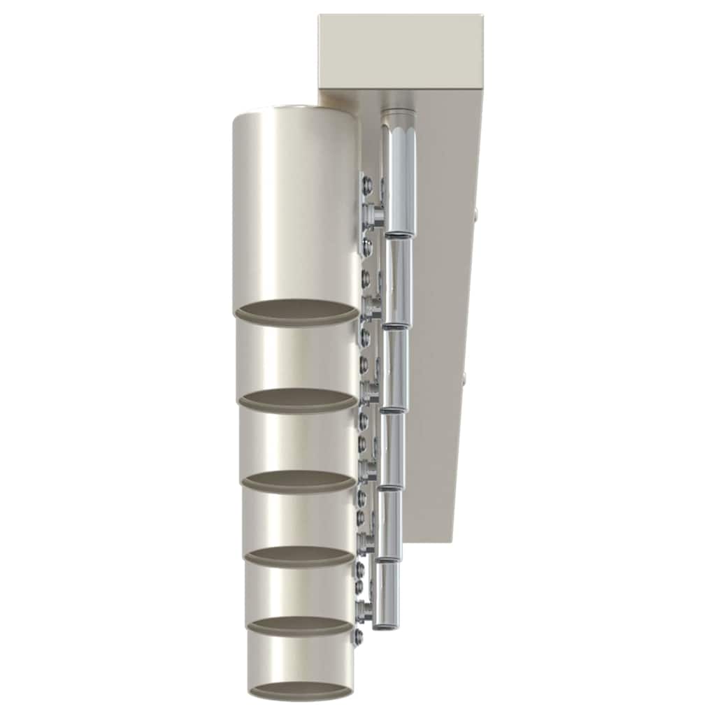 Loftsspot med spotlights Nikkel 73 x 6,5 x 11,5 cm Metal