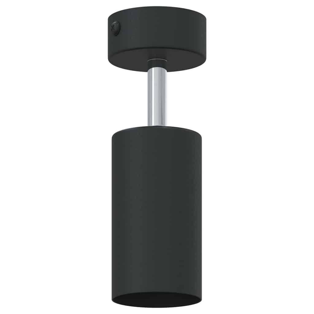Loftsspot med spotlights Sort 6 x 6 x 16 cm Metal