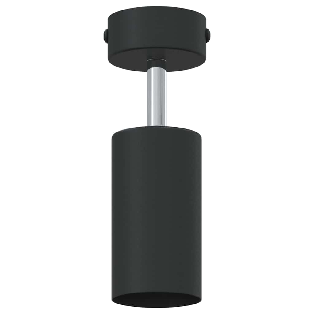 Loftsspot med spotlights Sort 6 x 6 x 16 cm Metal
