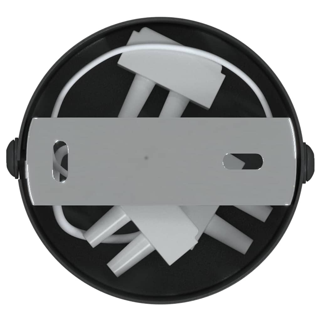 Loftsspot med spotlights Sort 6 x 6 x 16 cm Metal