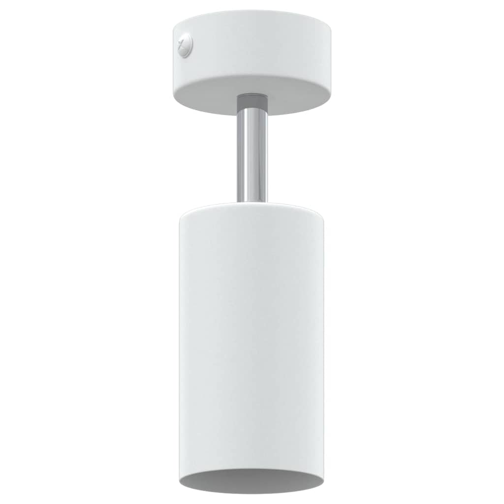 Loftsspot med spotlights Hvid 6 x 6 x 16 cm Metal