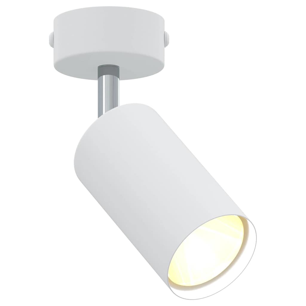 Loftsspot med spotlights Hvid 6 x 6 x 16 cm Metal