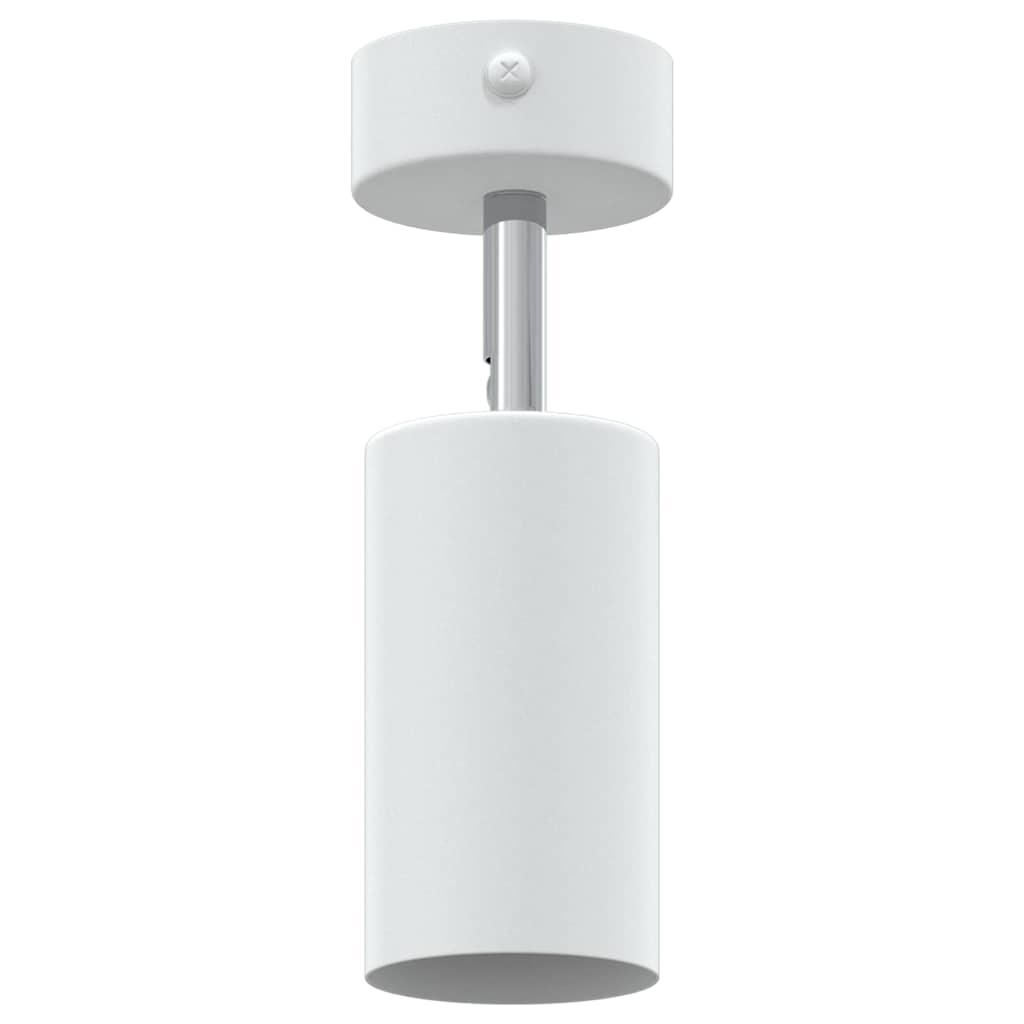 Loftsspot med spotlights Hvid 6 x 6 x 16 cm Metal