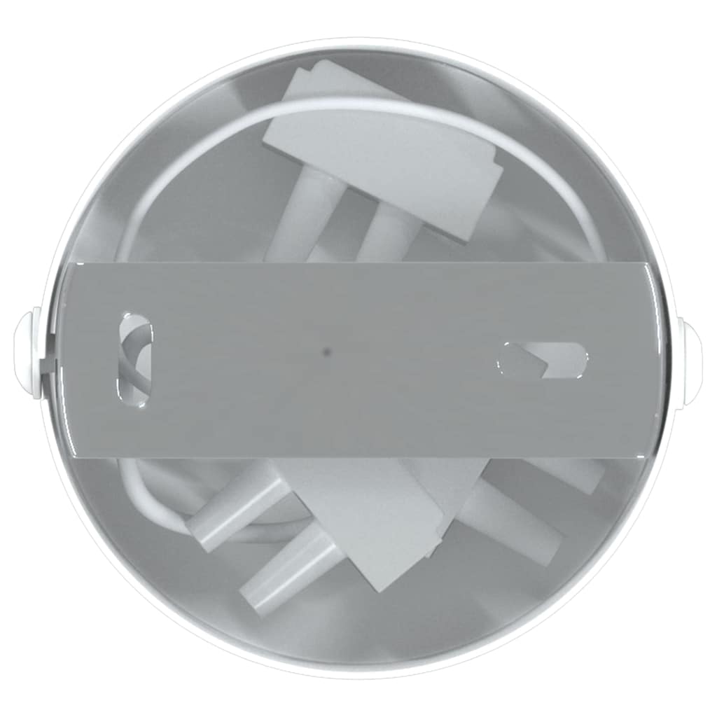 Loftsspot med spotlights Hvid 6 x 6 x 16 cm Metal