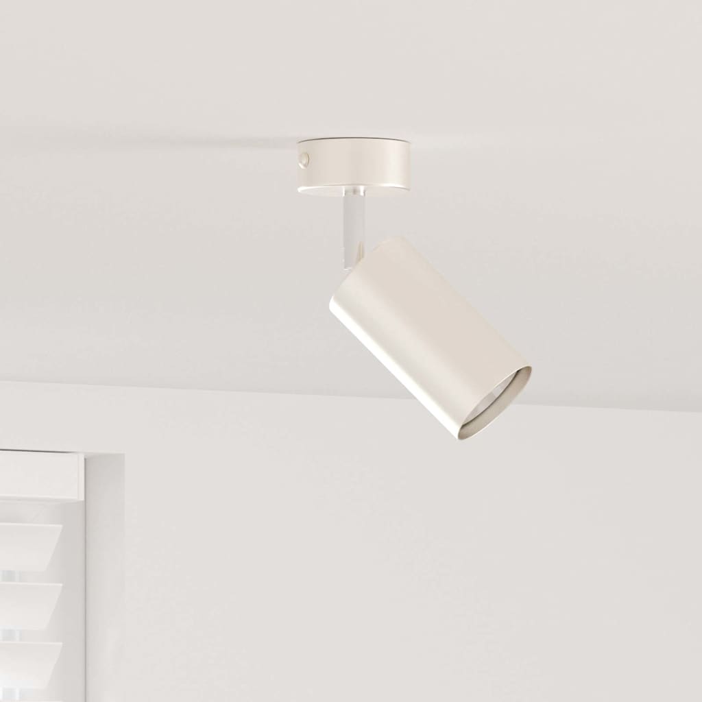 Loftsspot med spotlights Nikkel 6 x 6 x 16 cm Metal