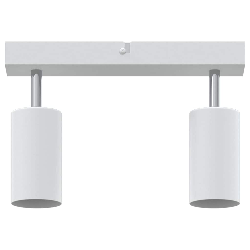 Loftsspot med spotlights Hvid 26 x 6 x 16 cm Metal