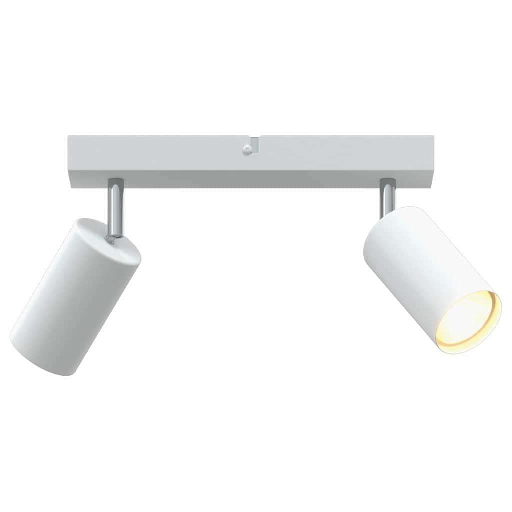 Loftsspot med spotlights Hvid 26 x 6 x 16 cm Metal