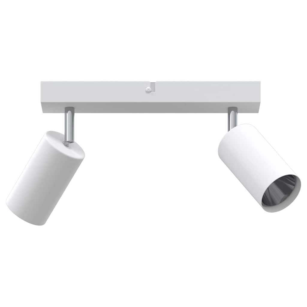 Loftsspot med spotlights Hvid 26 x 6 x 16 cm Metal