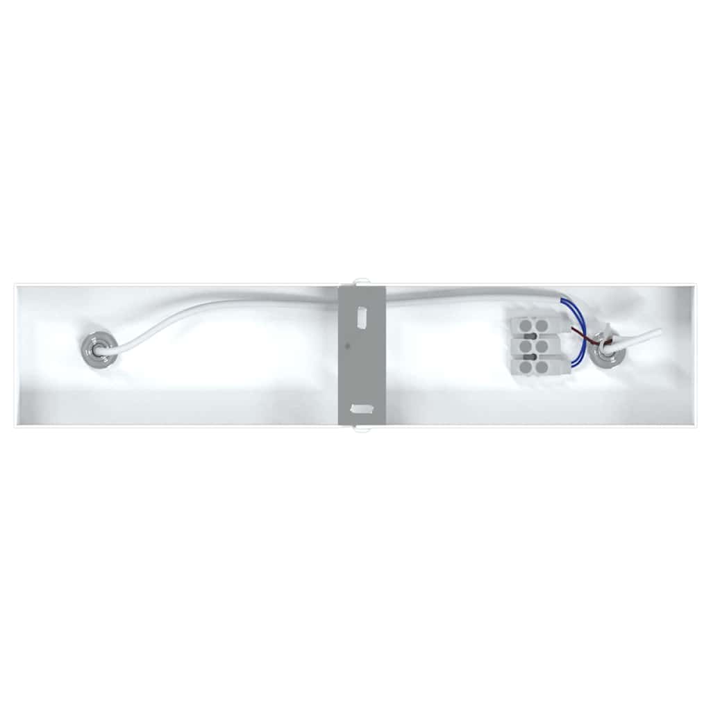 Loftsspot med spotlights Hvid 26 x 6 x 16 cm Metal