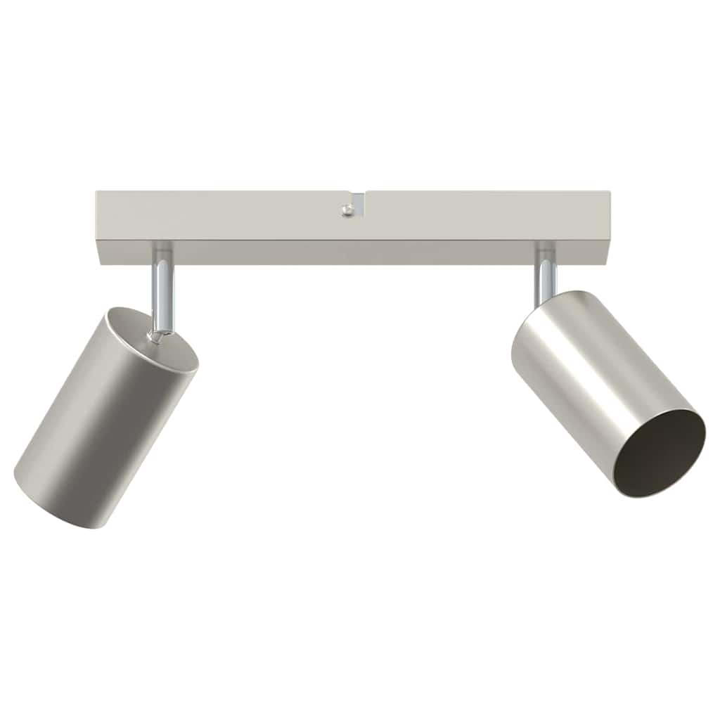 Loftsspot med spotlights Nikkel 26 x 6 x 16 cm Metal
