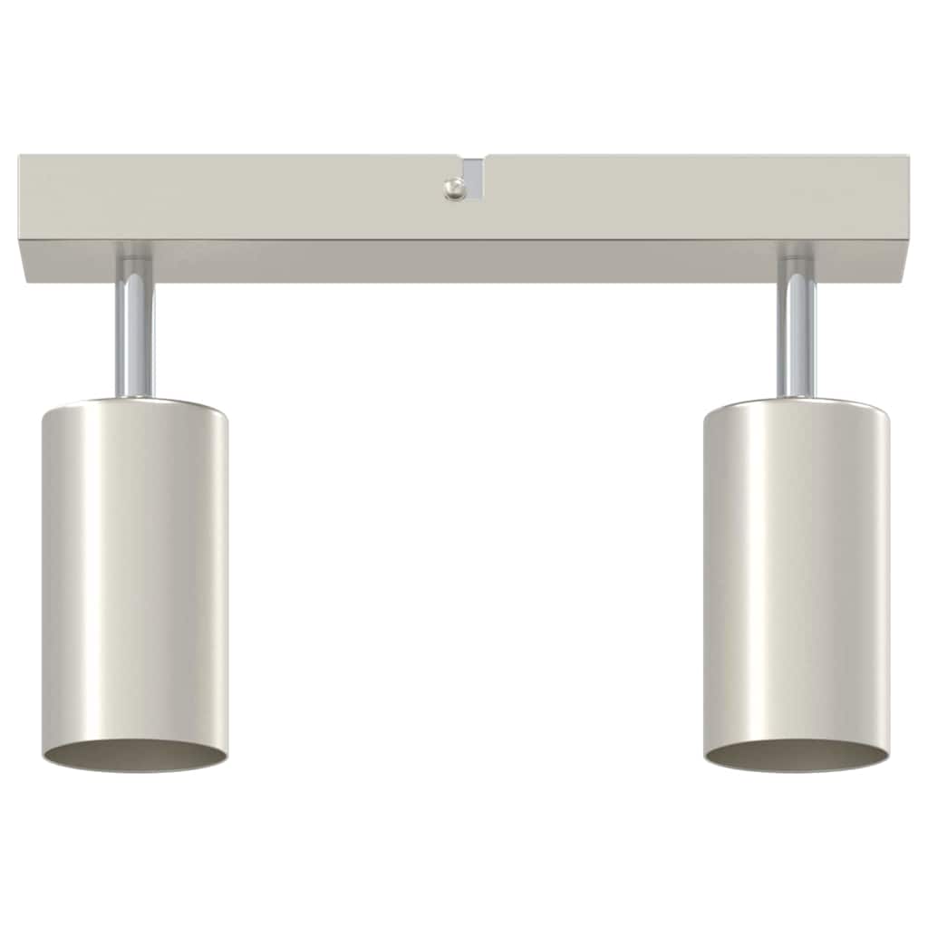 Loftsspot med spotlights Nikkel 26 x 6 x 16 cm Metal