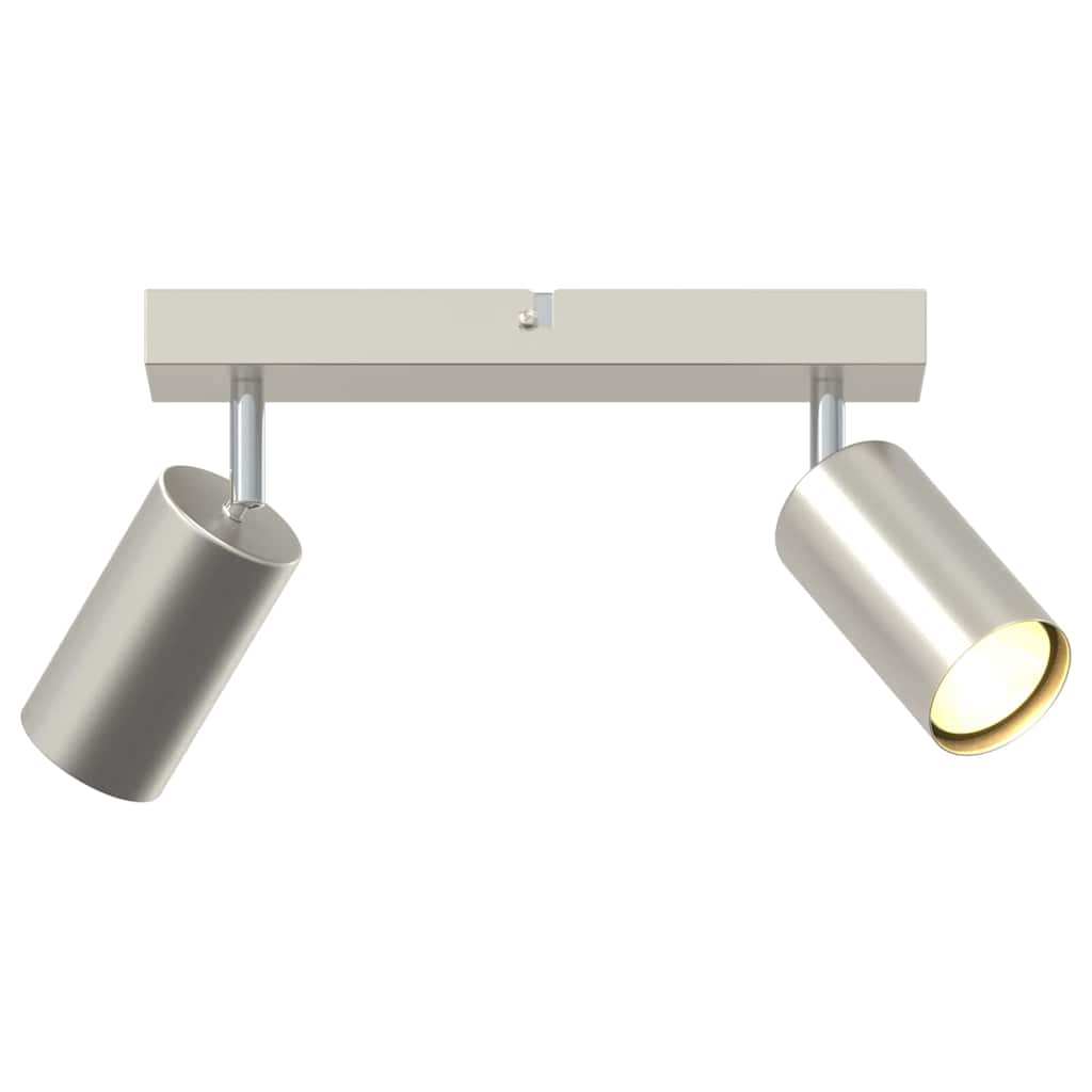 Loftsspot med spotlights Nikkel 26 x 6 x 16 cm Metal