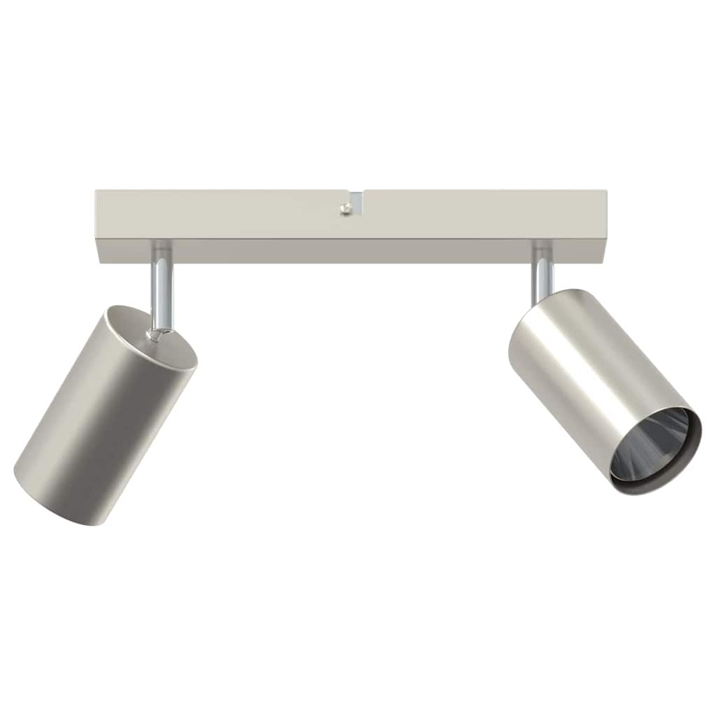 Loftsspot med spotlights Nikkel 26 x 6 x 16 cm Metal