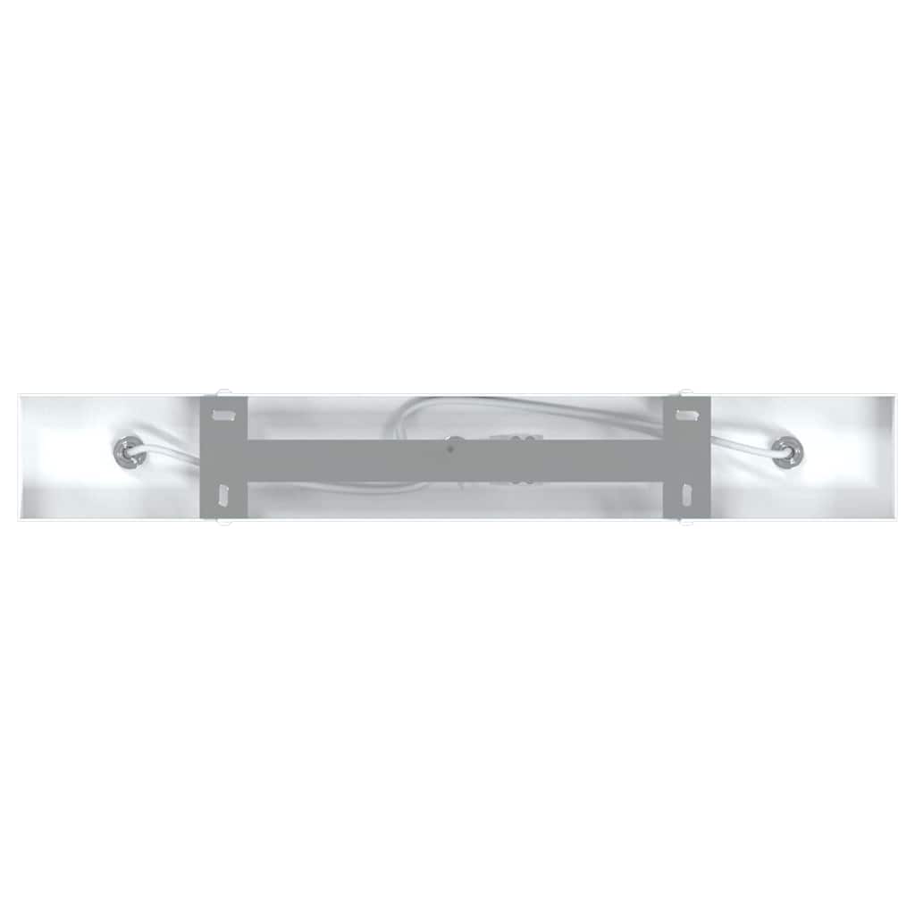 Loftsspot med spotlights Hvid 38 x 6 x 16 cm Metal
