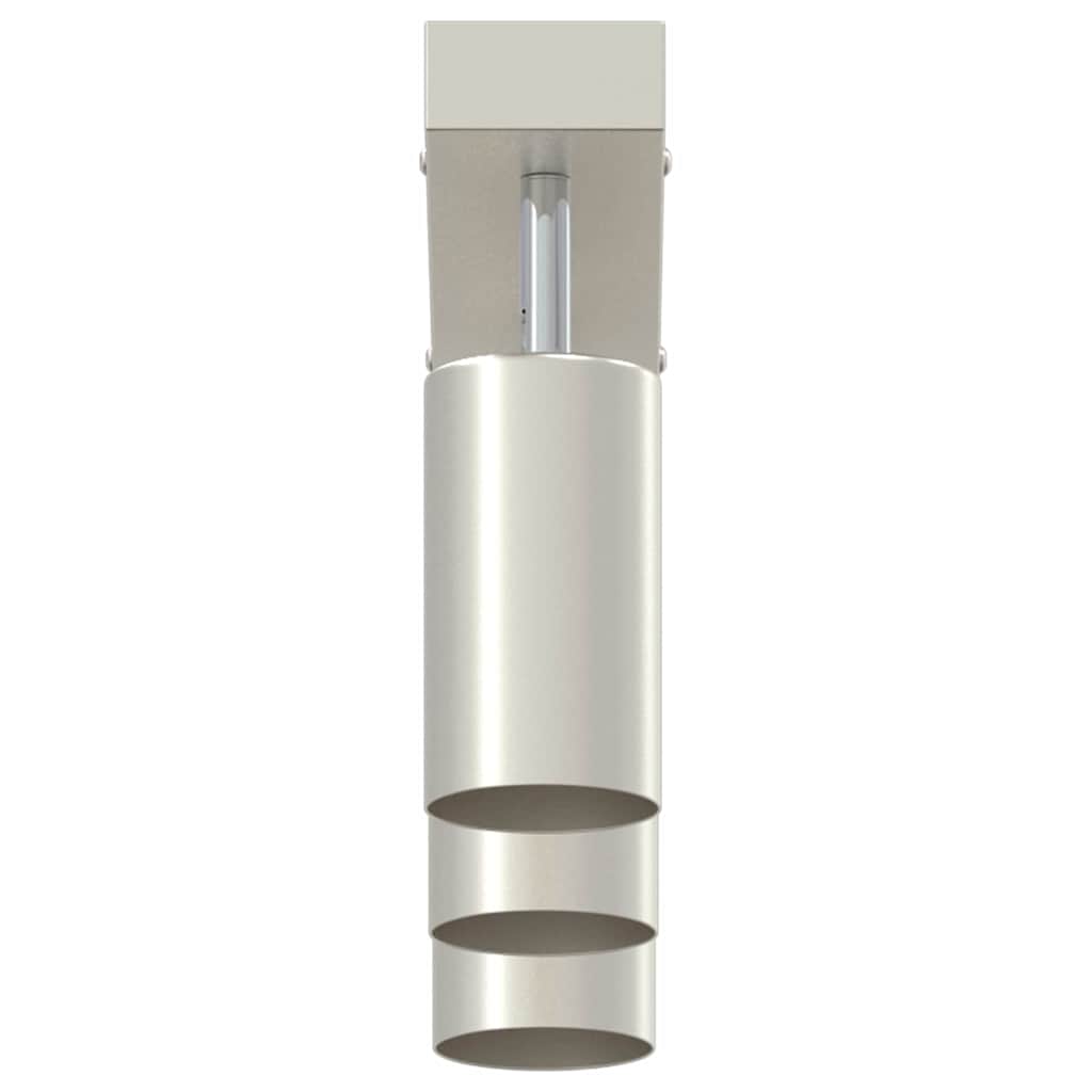 Loftsspot med spotlights Nikkel 38 x 6 x 16 cm Metal