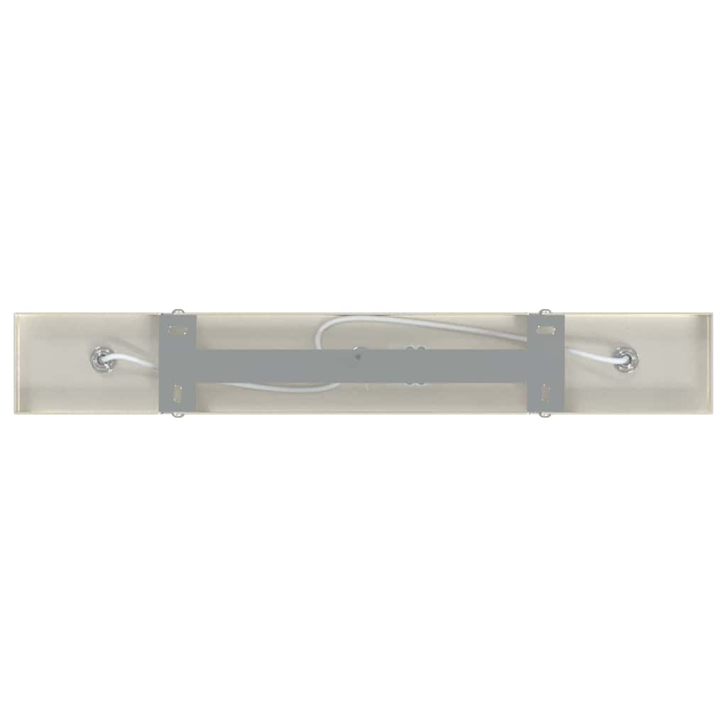 Loftsspot med spotlights Nikkel 38 x 6 x 16 cm Metal