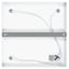 Loftsspot med spotlights Hvid 26 x 26 x 16 cm Metal