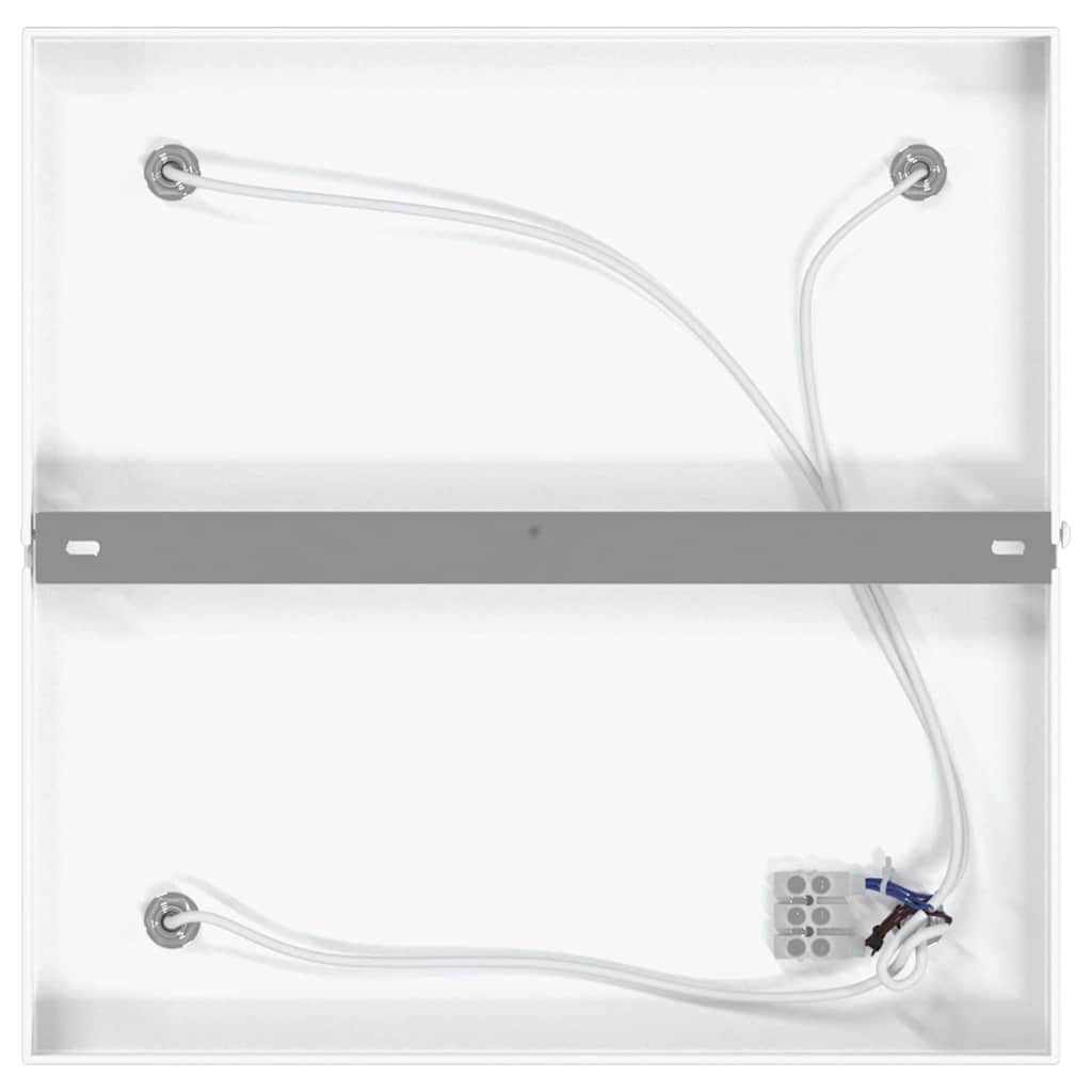 Loftsspot med spotlights Hvid 26 x 26 x 16 cm Metal