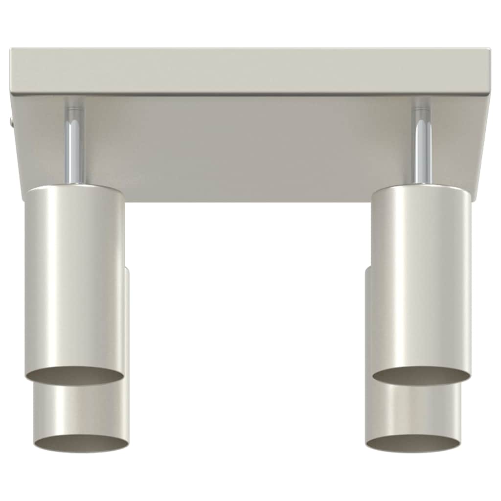 Loftsspot med spotlights Nikkel 26 x 26 x 16 cm Metal