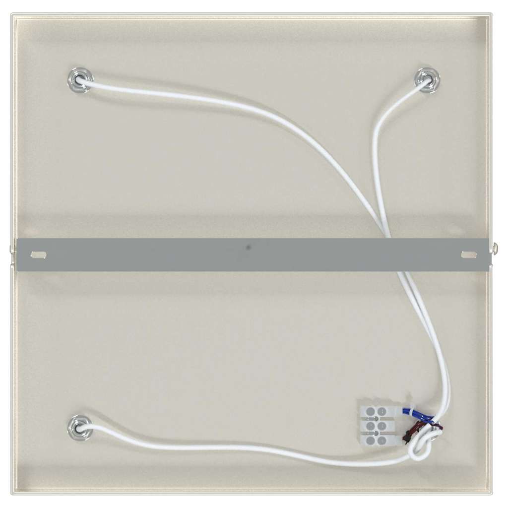 Loftsspot med spotlights Nikkel 26 x 26 x 16 cm Metal