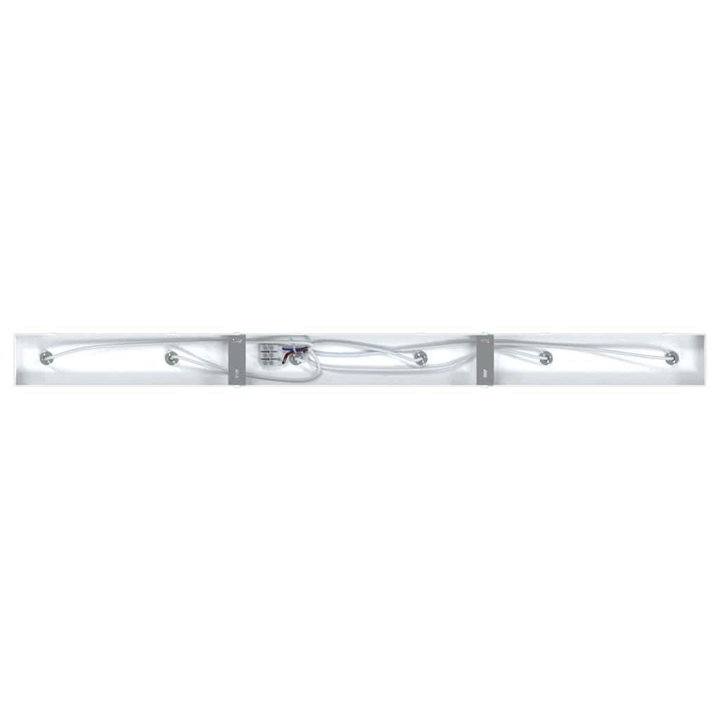 Loftsspot med spotlights Hvid 73 x 6 x 16 cm Metal