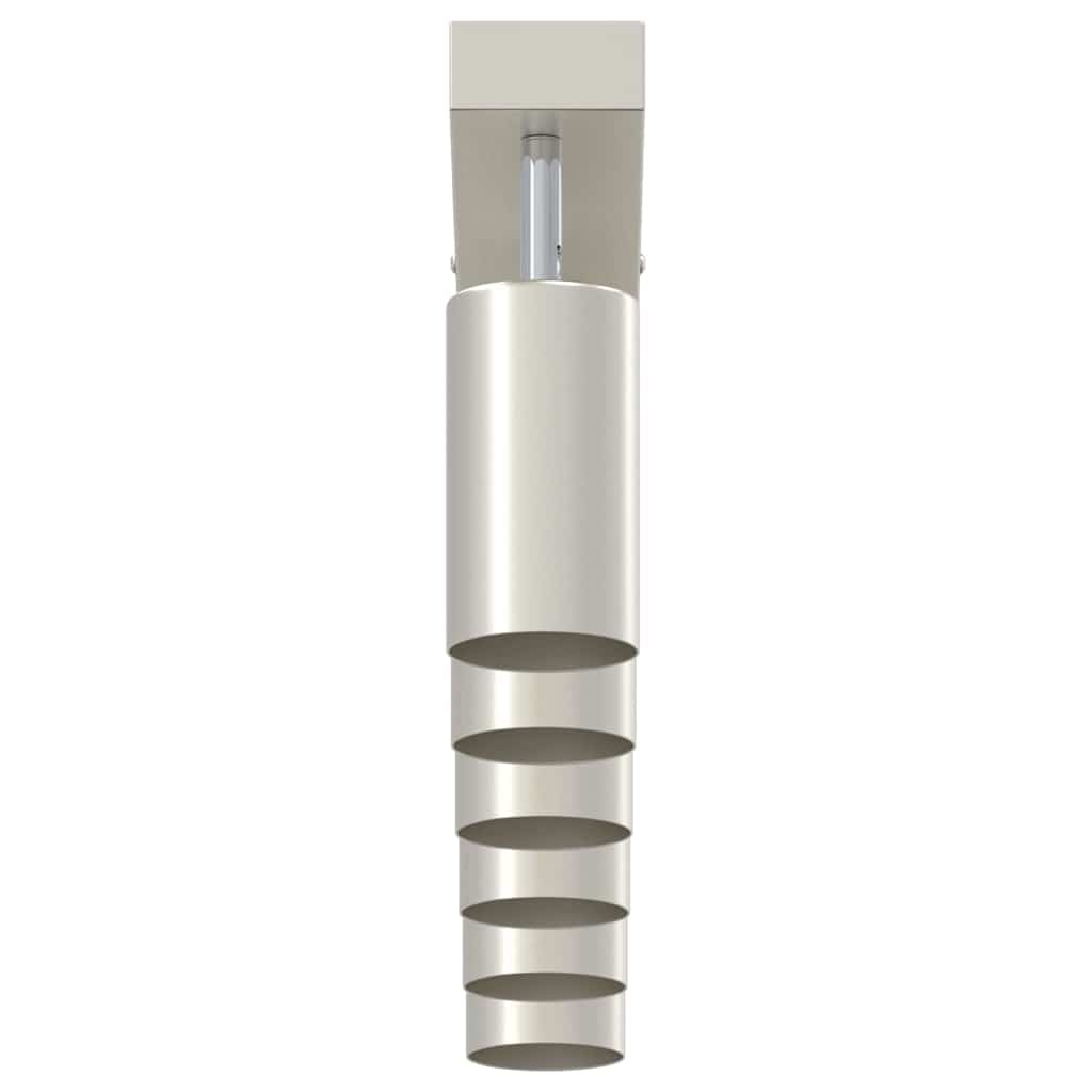 Loftsspot med spotlights Nikkel 73 x 6 x 16 cm Metal