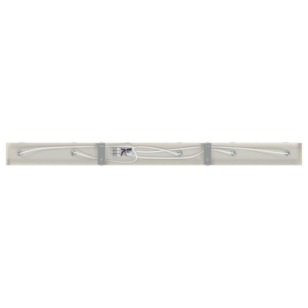 Loftsspot med spotlights Nikkel 73 x 6 x 16 cm Metal