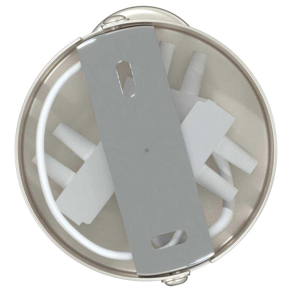 Loftsspot med spotlights Nikkel 8 x 8 x 10,5 cm Stål