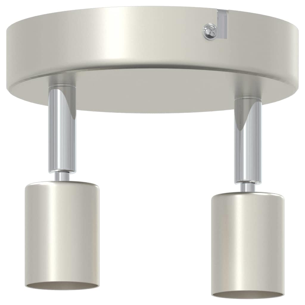 Loftsspot med spotlights Nikkel 12 x 8 cm Stål