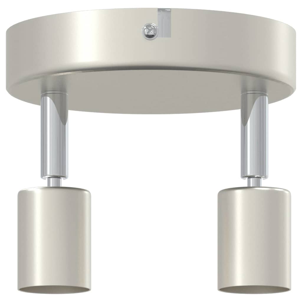 Loftsspot med spotlights Nikkel 12 x 8 cm Stål