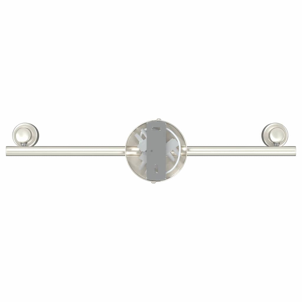 Loftsspot med spotlights Nikkel 39 x 10,5 x 10,5 cm Stål