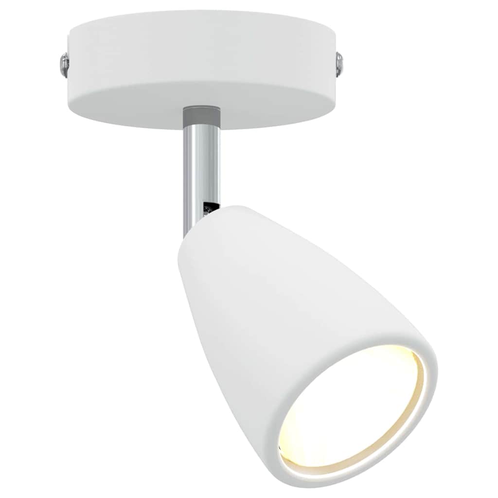 Loftsspot med spotlights Hvid 8 x 8 x 14 cm Metal