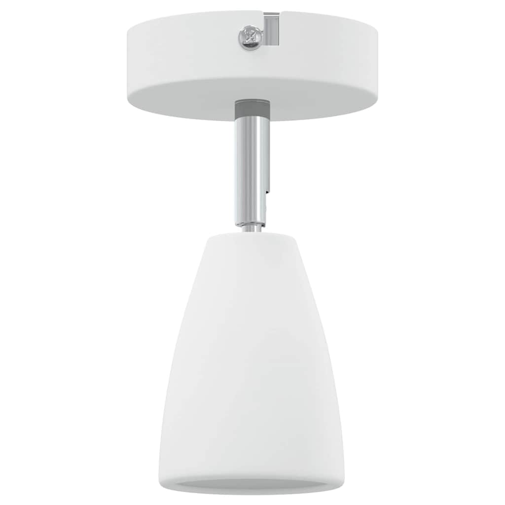 Loftsspot med spotlights Hvid 8 x 8 x 14 cm Metal