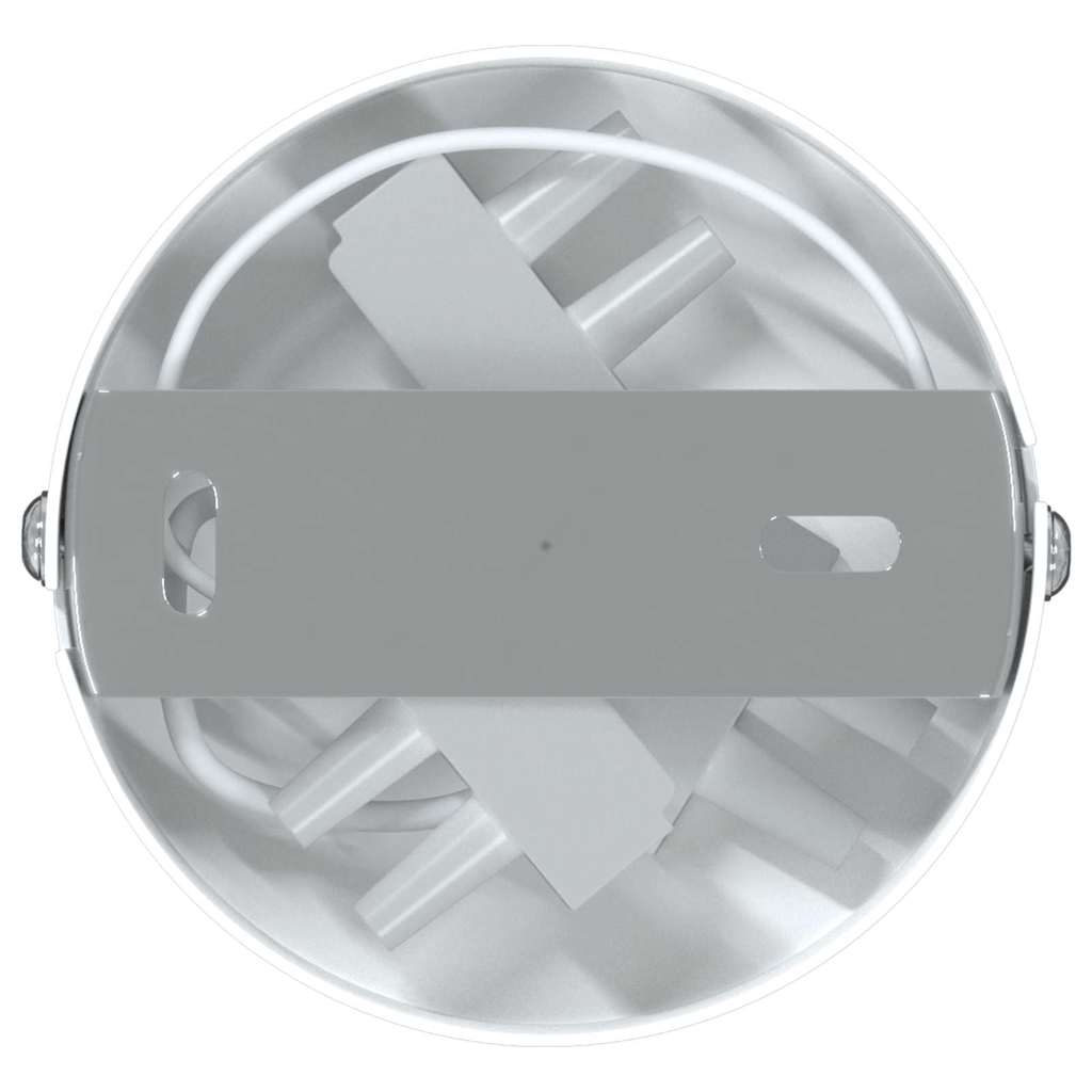 Loftsspot med spotlights Hvid 8 x 8 x 14 cm Metal