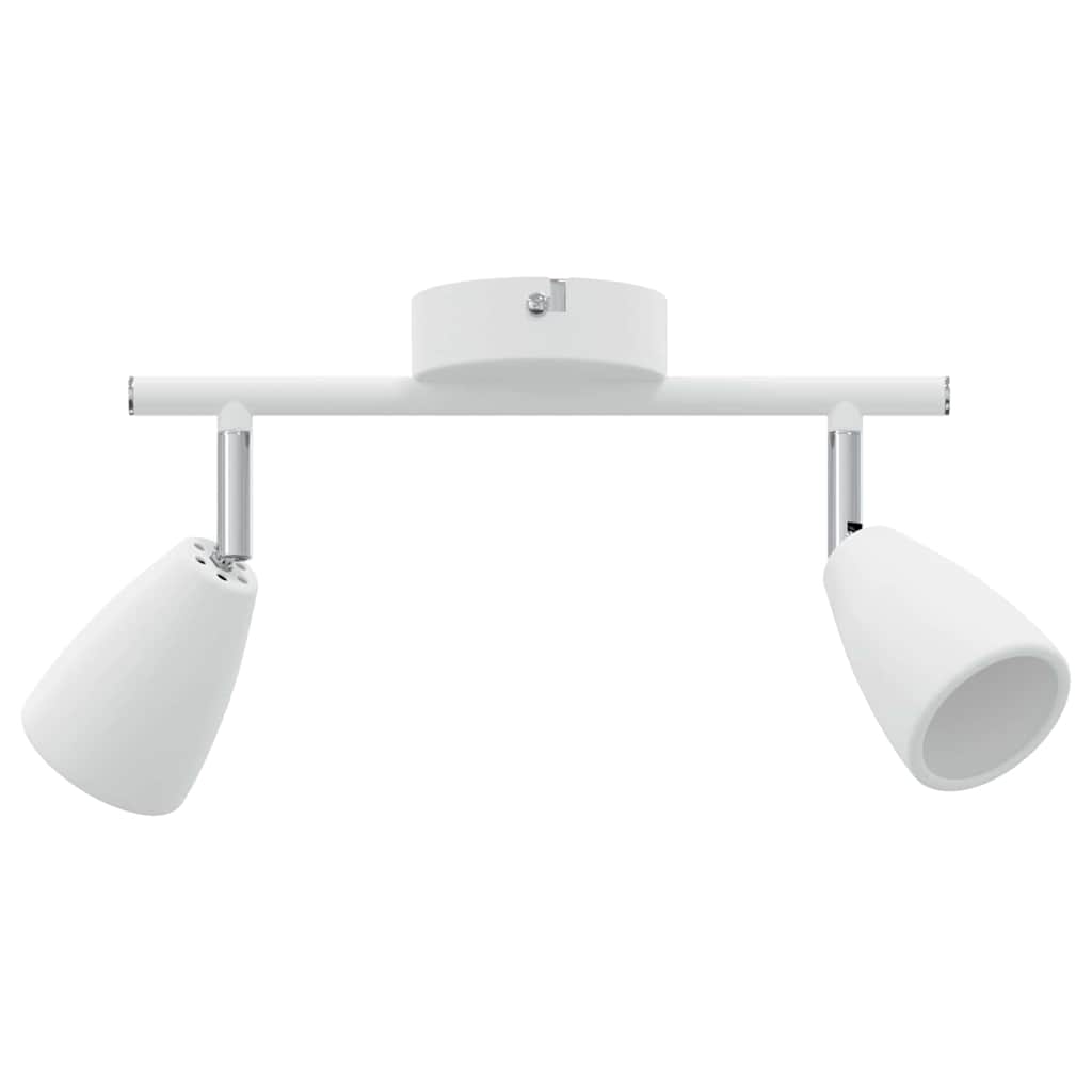 Loftsspot med spotlights Hvid 25.5 x 8 x 16 cm Metal