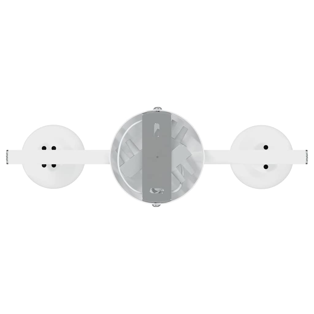 Loftsspot med spotlights Hvid 25.5 x 8 x 16 cm Metal