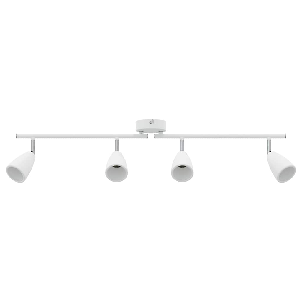 Loftsspot med spotlights Hvid 70 x 12,5 x 10,5 cm Metal
