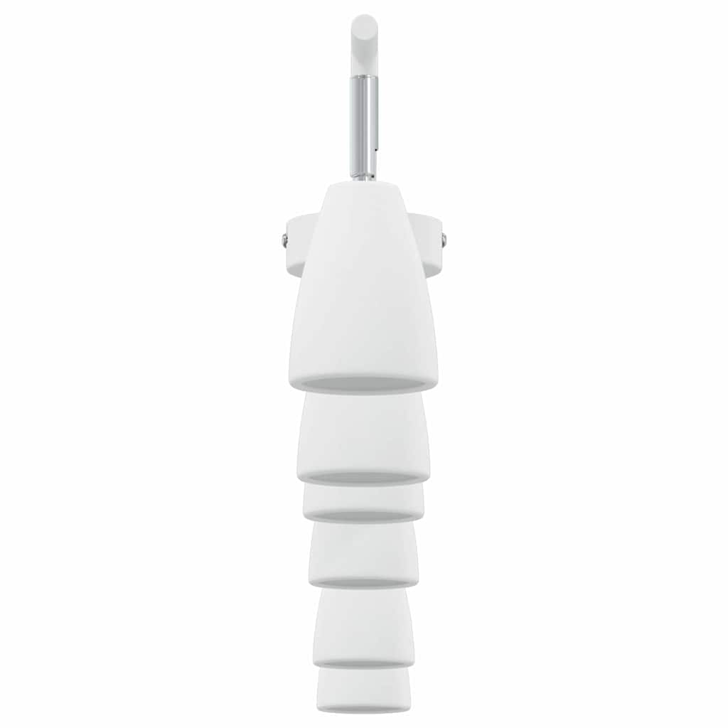 Loftsspot med spotlights Hvid 176,5 x 12,5 x 13,5 cm Metal