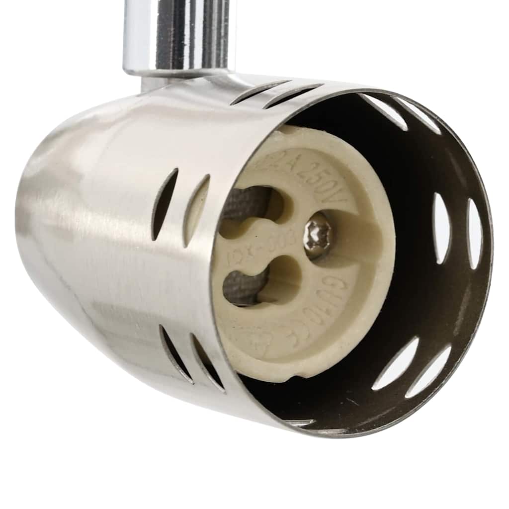 Loftsspot med spotlights Nikkel 27 x 10 x 12 cm Metal