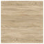 sofabord med skuffer 100x100x40 cm sonoma-eg
