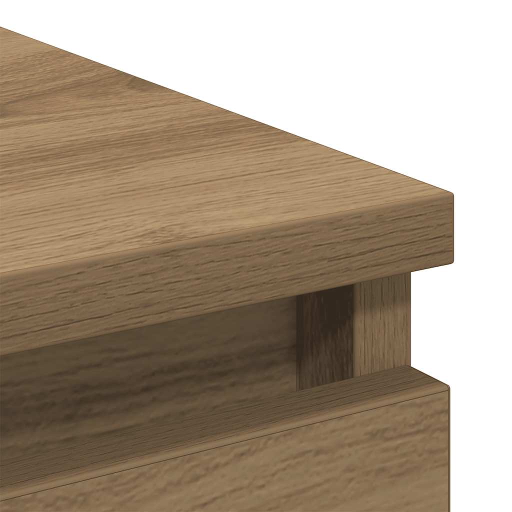 skænk 80x35x99 cm konstrueret træ kunsteg