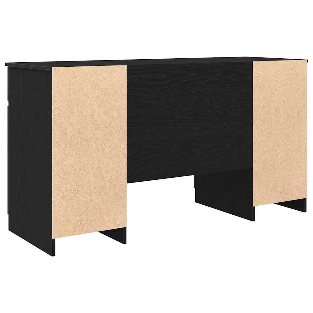 Bord Sort eg Konstrueret træ 140 x 49 x 76 cm