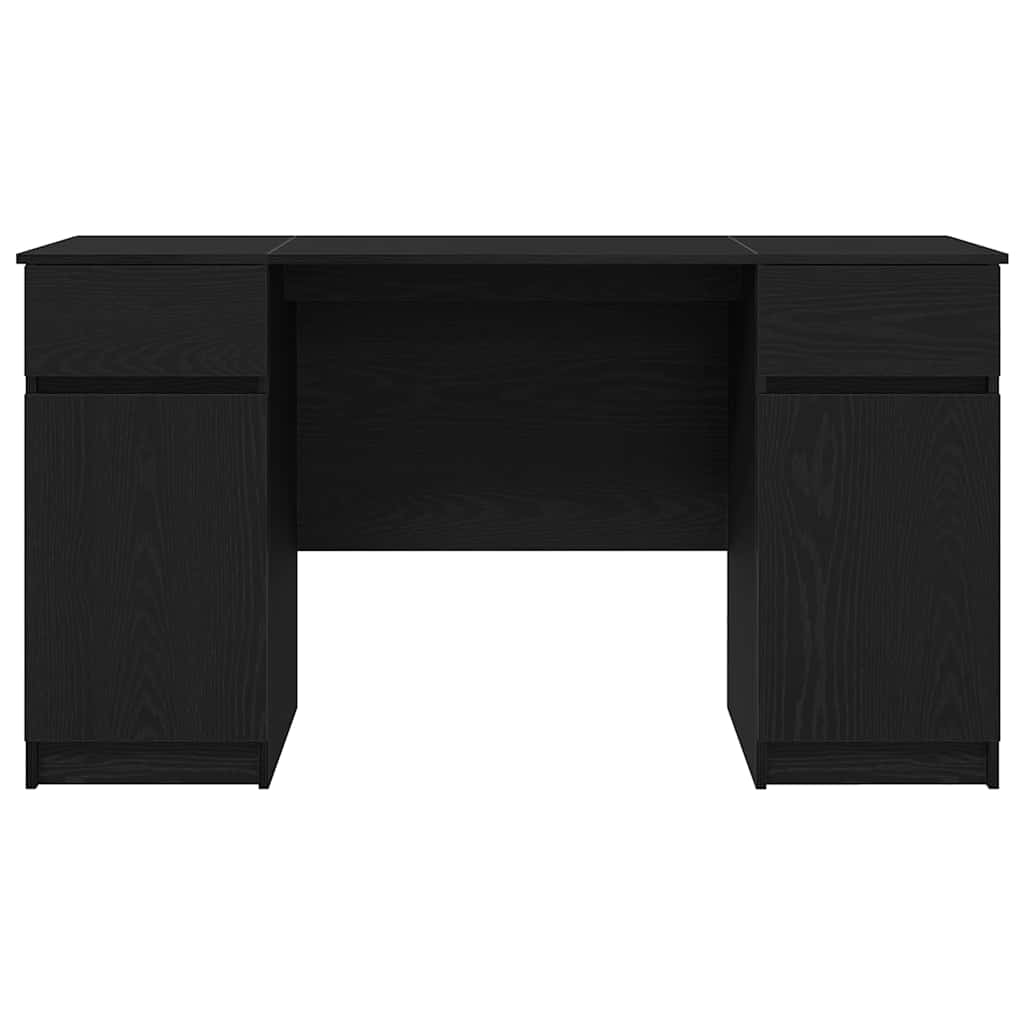 Bord Sort eg Konstrueret træ 140 x 49 x 76 cm