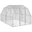 hønsegård 2,5x4x2,25 m galvaniseret stål