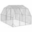 hønsegård 2,5x4x2,25 m galvaniseret stål